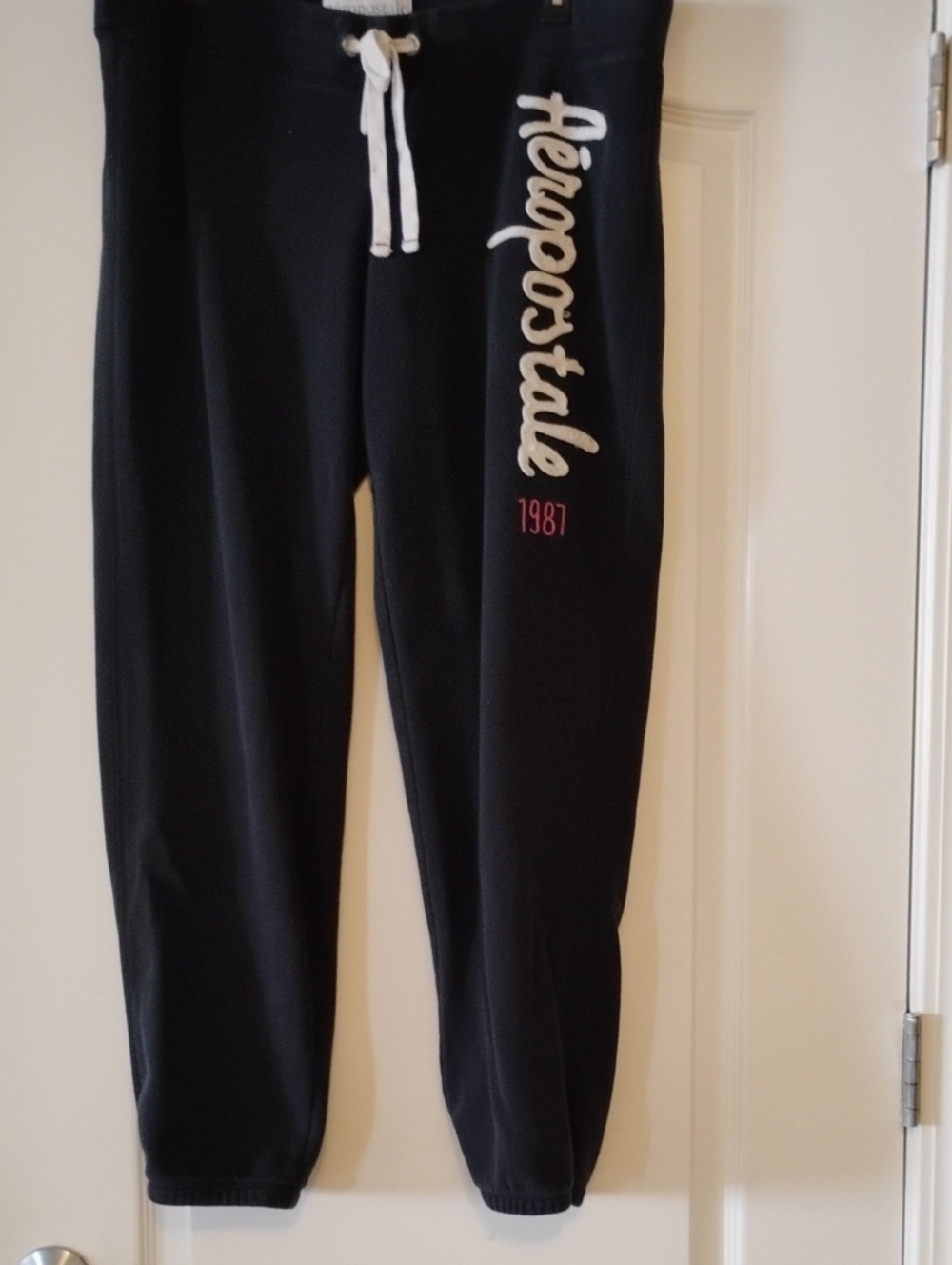 Aeropostale Y2K Black Sweatpant Logo